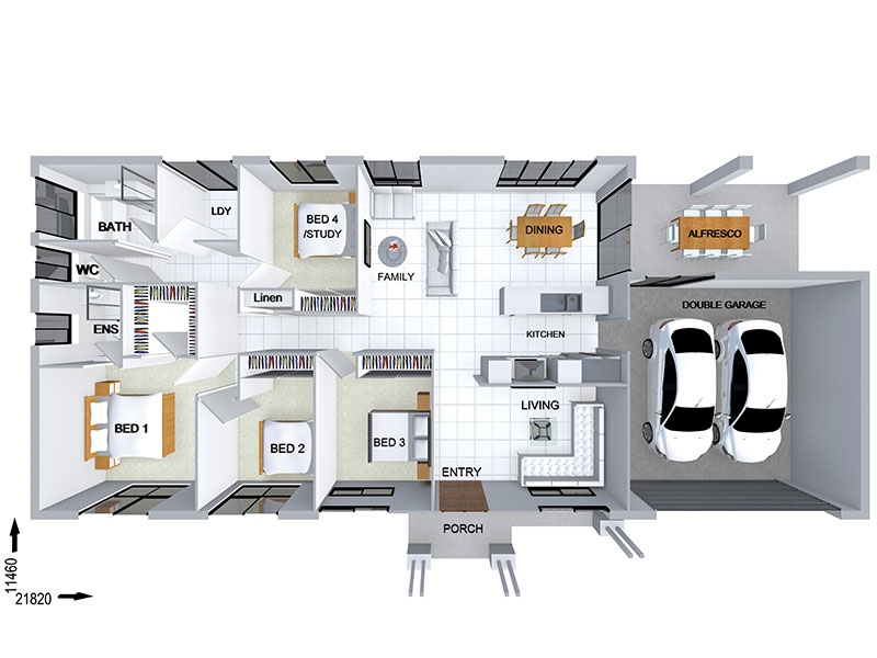 AR3819 - Floor Plan